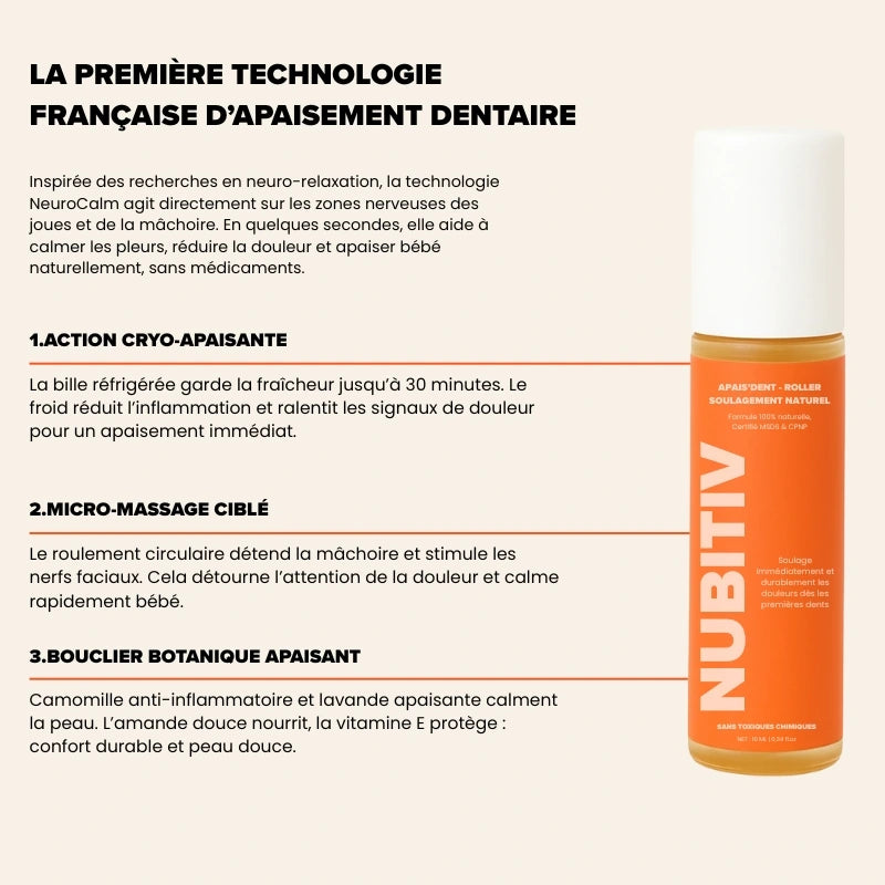 Apais’Dent - Roller Soulagement Naturel