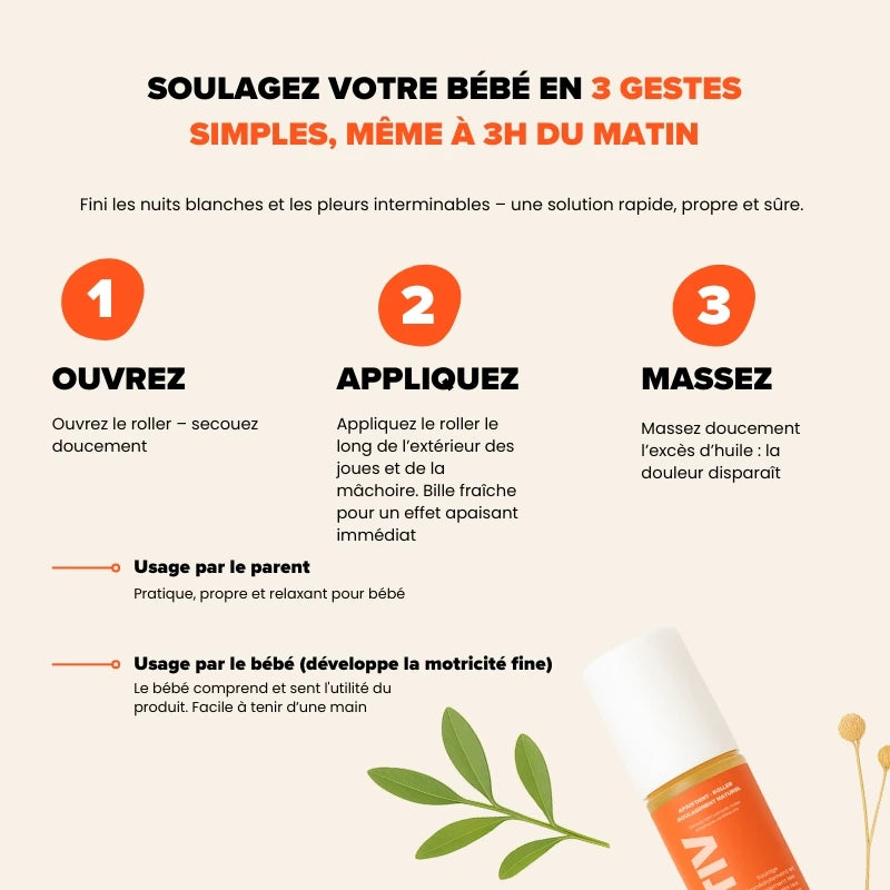 Apais’Dent - Roller Soulagement Naturel